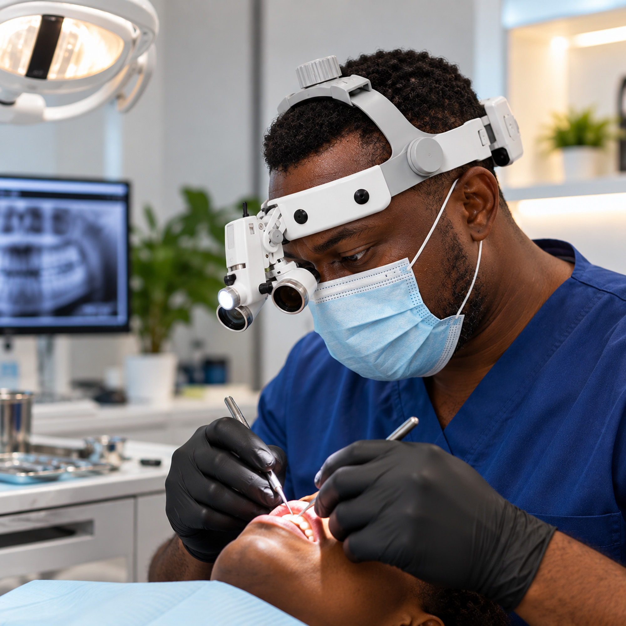 surgical-loupes-headlight-dental-procedure