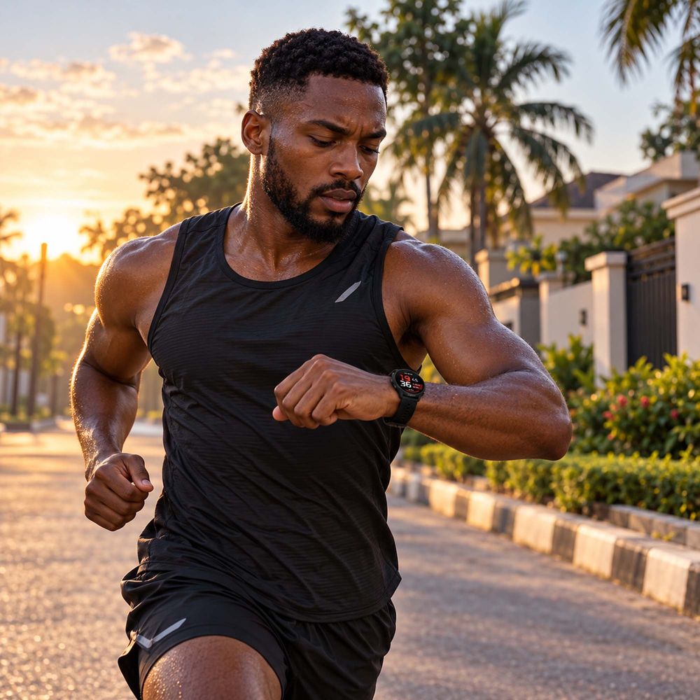 gps-running-watch-stats-in-daylight